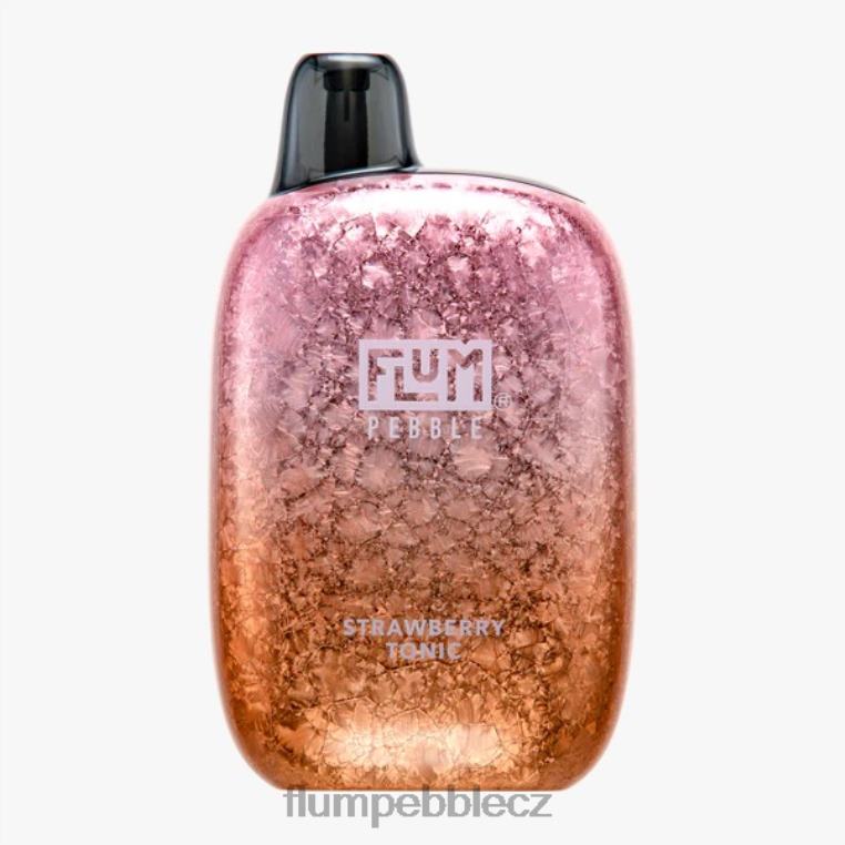 FLUM PEBBLES 6000 šluků jahodové tonikum Z88NP47 Flum Pebble Vape Flavors