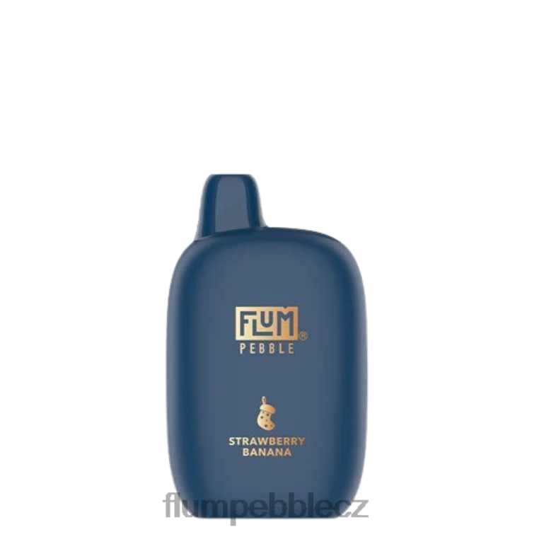 FLUM PEBBLES 6000 tahů (vánoční edice) jahodový banán Z88NP46 Flum Pebble Vape Near Me